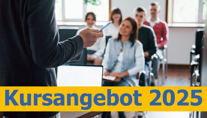 Das Kursprogramm für den Brancheneinführungskurs 2025.